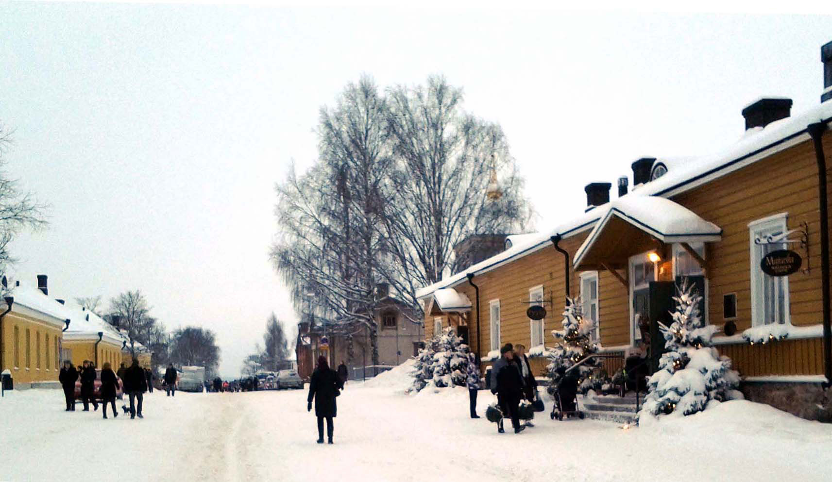Lappeenranta's Fort in de winter