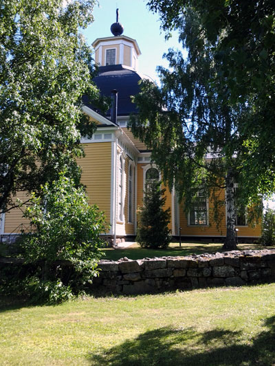 Houten kerk in Taipalsaari